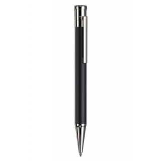 obrázek Kuličkové pero Otto Hutt Design 04 černé čtvercový vzor
