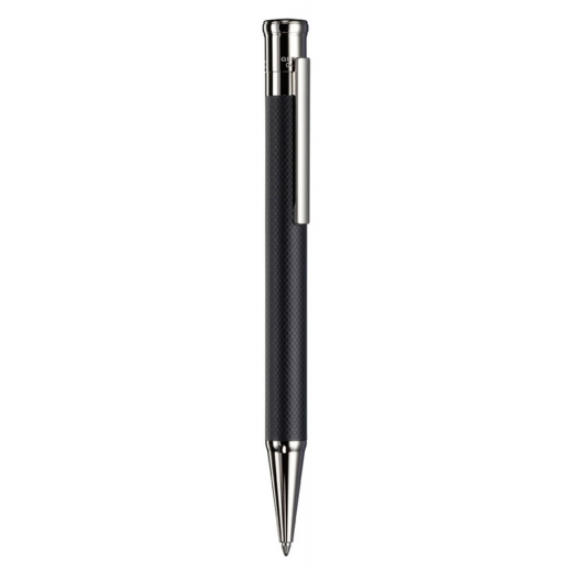 Kuličkové pero Otto Hutt Design 04 černé čtvercový vzor