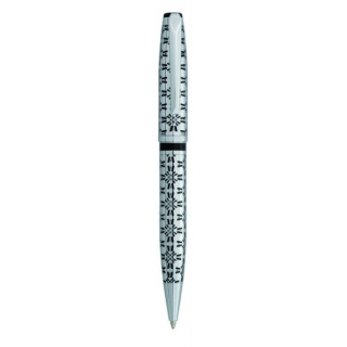 obrázek Kuličkové pero Vuarnet K2 logo - stříbrná/černá